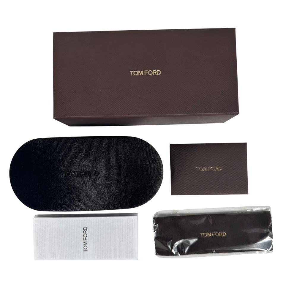 Tom Ford Empty Sunglasses Case Brown Outer Gift Box Black Hardcase Replacement